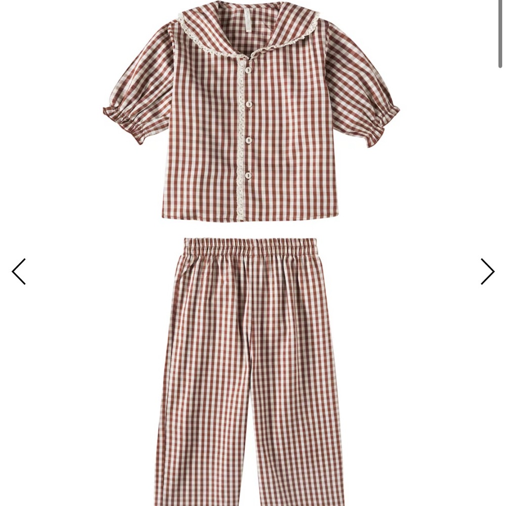 ISO Rylee + Cru Gingham Pajamas Set (in search of, not for sale)